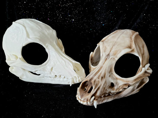 V3 Fox Skully - Advanced Wearable Skull Base Head Mask for Fursuit and Cosplay