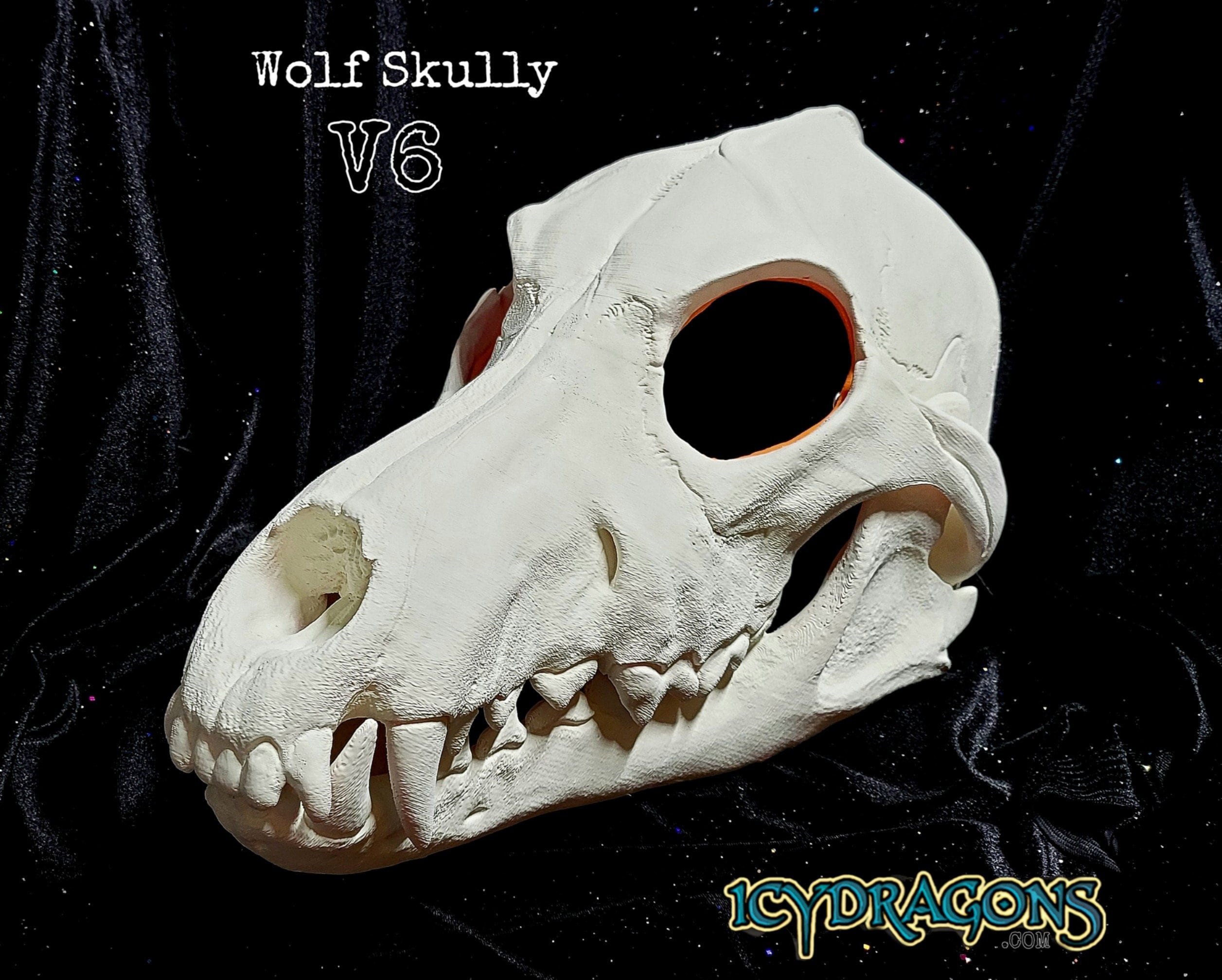 V3 Fox Skully - Advanced Wearable Skull Base Head Mask for Fursuit and –  IcyDragons