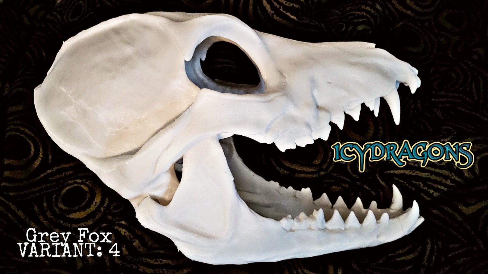 V3 Fox Skully - Advanced Wearable Skull Base Head Mask for Fursuit and –  IcyDragons